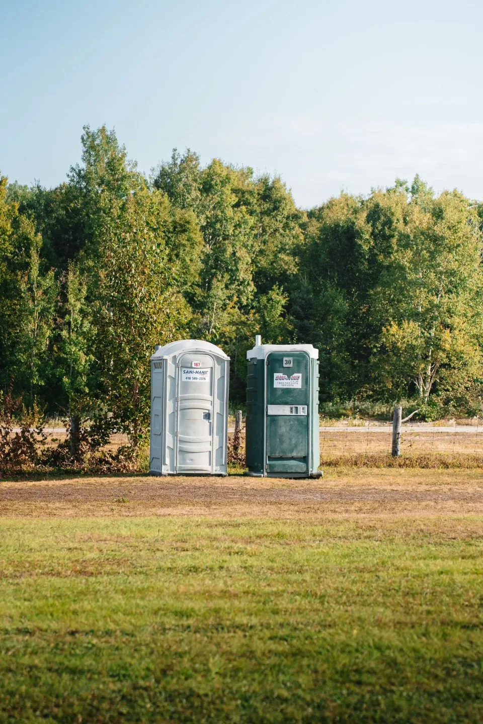 Portable Toilet — Outdoor