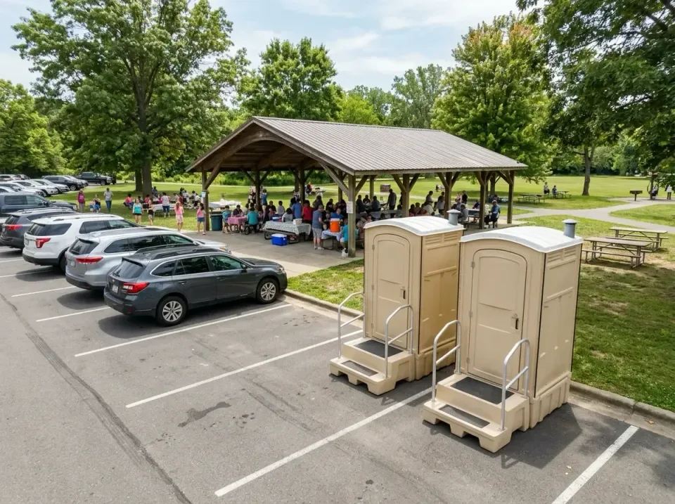 Portable Toilets — Outdoor Event